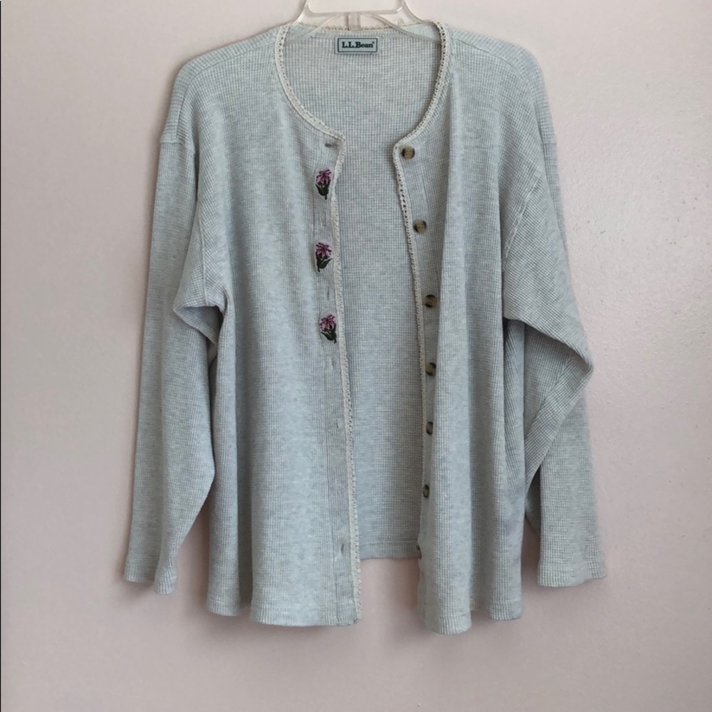 LL Bean Cardigan Sweater